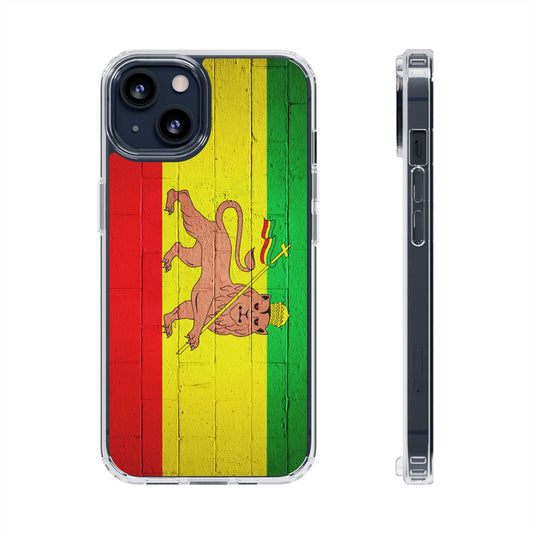 Vibrant Rastafarian Flag Phone Case, Impact-Resistant Cover, Customizable Gift for Music Lovers, iPhone and Samsung