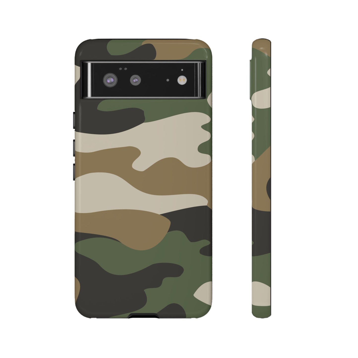 Camouflage Phone Case - Tough Cases for Adventurers, Stylish Protection, Gift for Outdoors Lovers, Nature Enthusiasts, Trendy Accessories