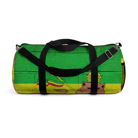 Vibrant Travel Duffel Bag with Colorful Design, Gym Bag, Overnight Bag, Weekend Travel, Personalized Gift
