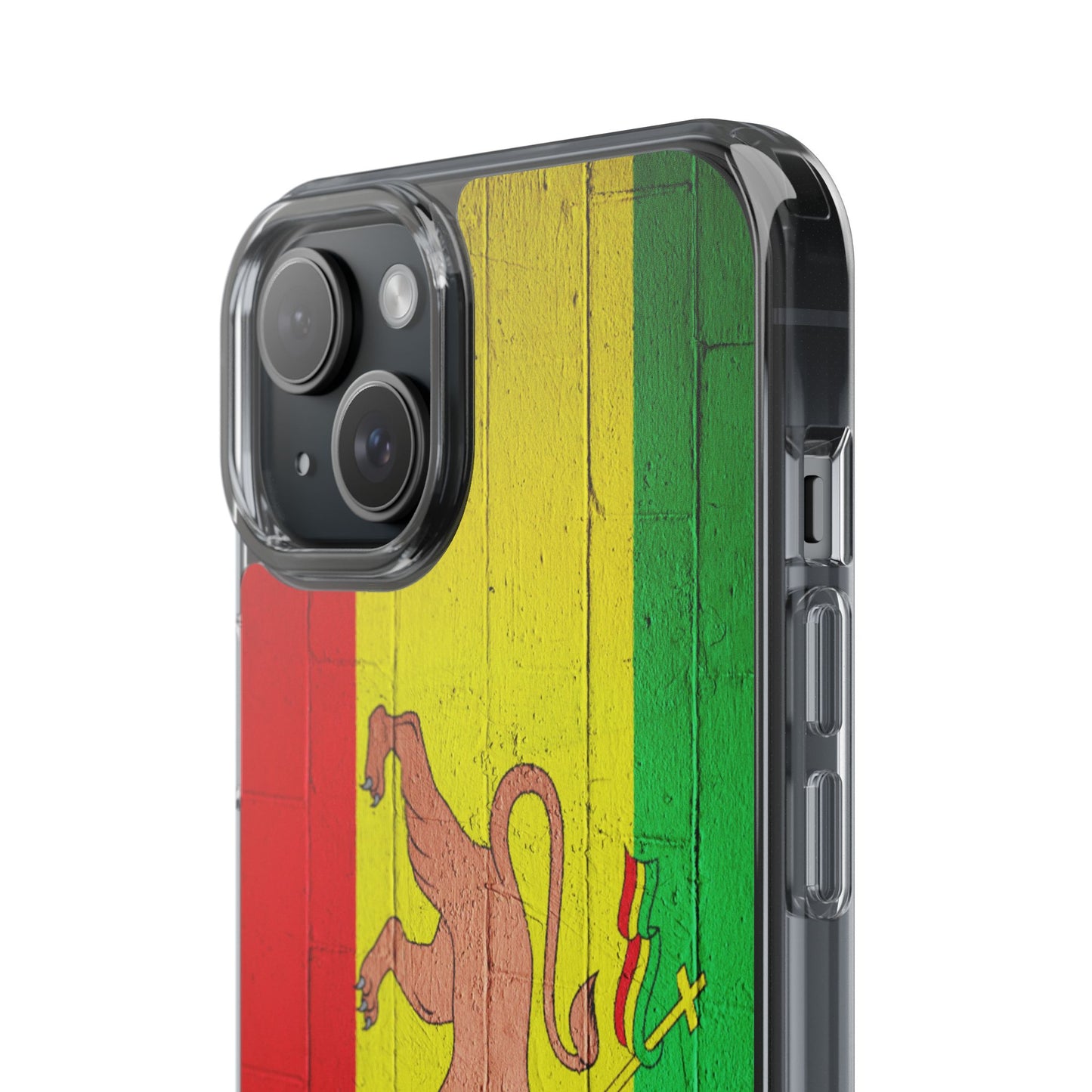 Vibrant Rastafarian Flag Phone Case, Impact-Resistant Cover, Customizable Gift for Music Lovers, iPhone and Samsung
