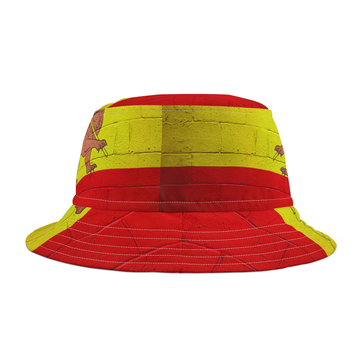 Vibrant Lion Flag Bucket Hat | Summer Fashion, Festival Accessory, Travel Essential, Beach Wear, Outdoor Fun