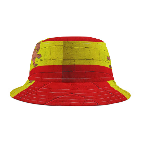 Vibrant Lion Flag Bucket Hat | Summer Fashion, Festival Accessory, Travel Essential, Beach Wear, Outdoor Fun