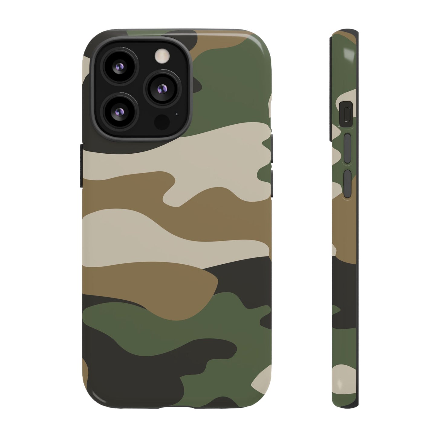 Camouflage Phone Case - Tough Cases for Adventurers, Stylish Protection, Gift for Outdoors Lovers, Nature Enthusiasts, Trendy Accessories