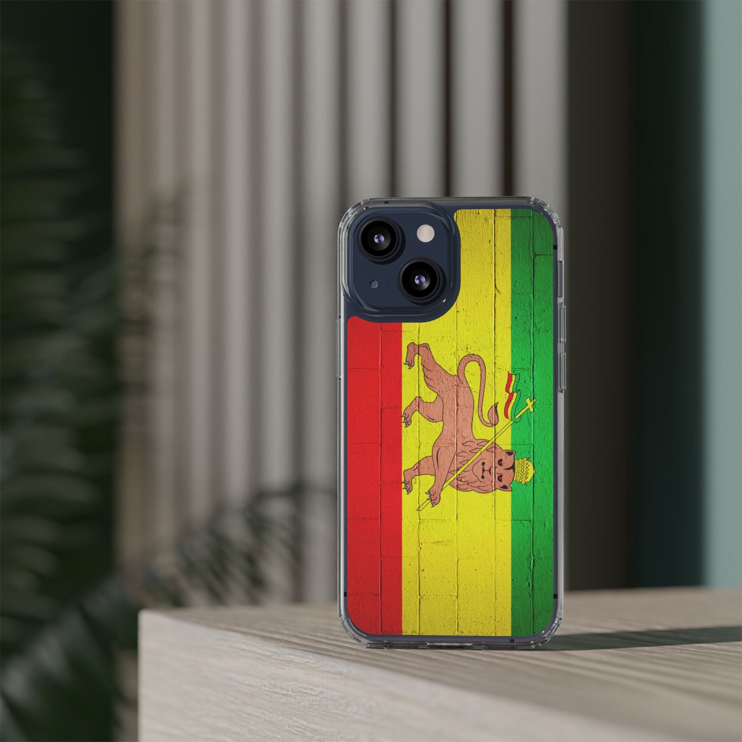 Vibrant Rastafarian Flag Phone Case, Impact-Resistant Cover, Customizable Gift for Music Lovers, iPhone and Samsung