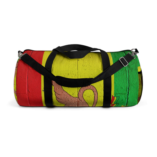 Vibrant Travel Duffel Bag with Colorful Design, Gym Bag, Overnight Bag, Weekend Travel, Personalized Gift