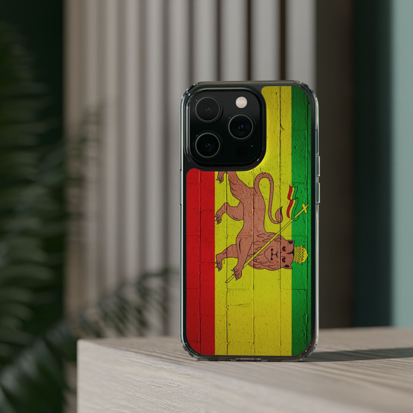Vibrant Rastafarian Flag Phone Case, Impact-Resistant Cover, Customizable Gift for Music Lovers, iPhone and Samsung