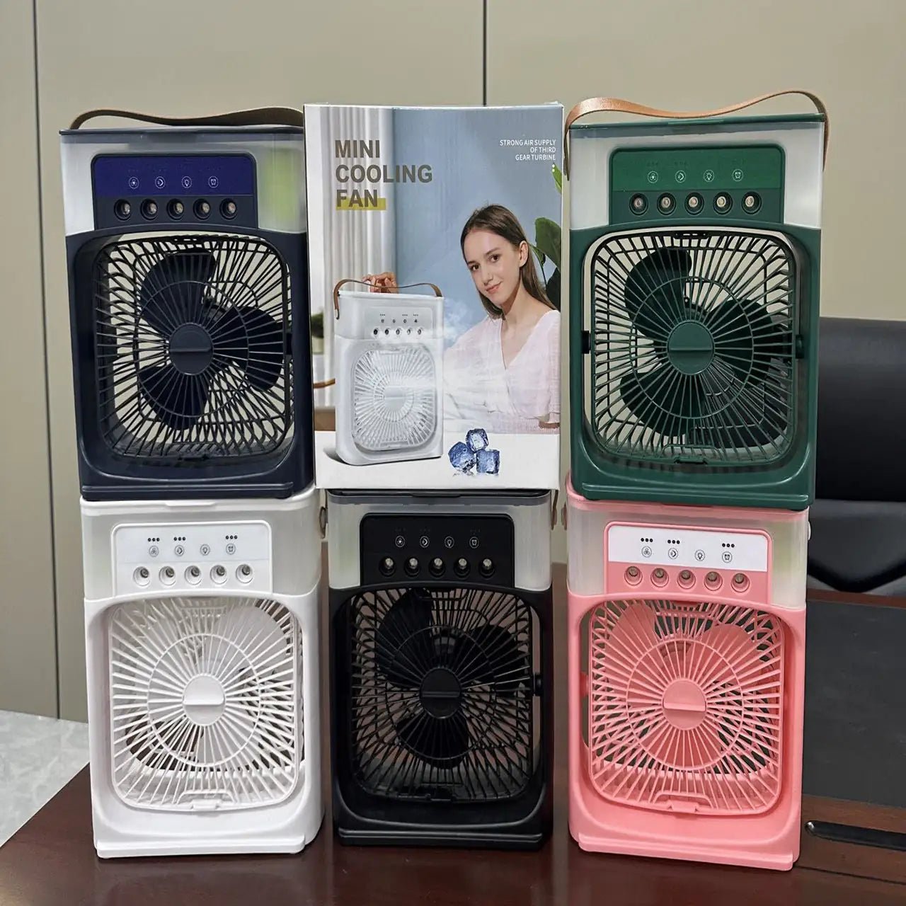 Portable 3-in-1 Air Cooler Fan β Mini AC for Room, Office & Car | Fast Cooling + Humidifier | Ships from USA πΊπΈ | TikTok & Amazon Hot Seller!