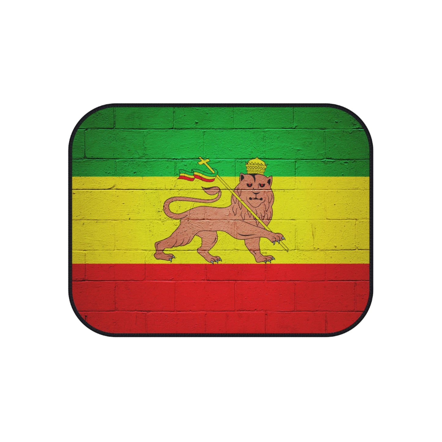Vibrant Rasta Lion Car Mats Set of 4, Jamaica Flag Auto Interior Decor, Stylish Floor Mats for Road Trips, Gifts for Rastafarians, Car [...]