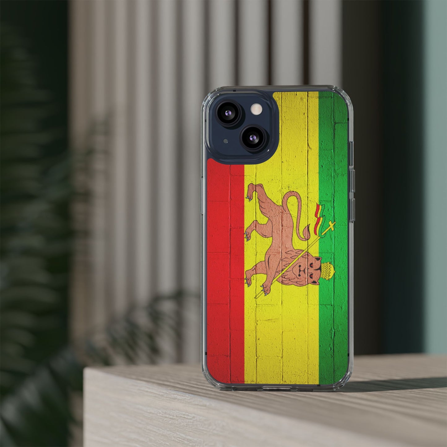 Vibrant Rastafarian Flag Phone Case, Impact-Resistant Cover, Customizable Gift for Music Lovers, iPhone and Samsung