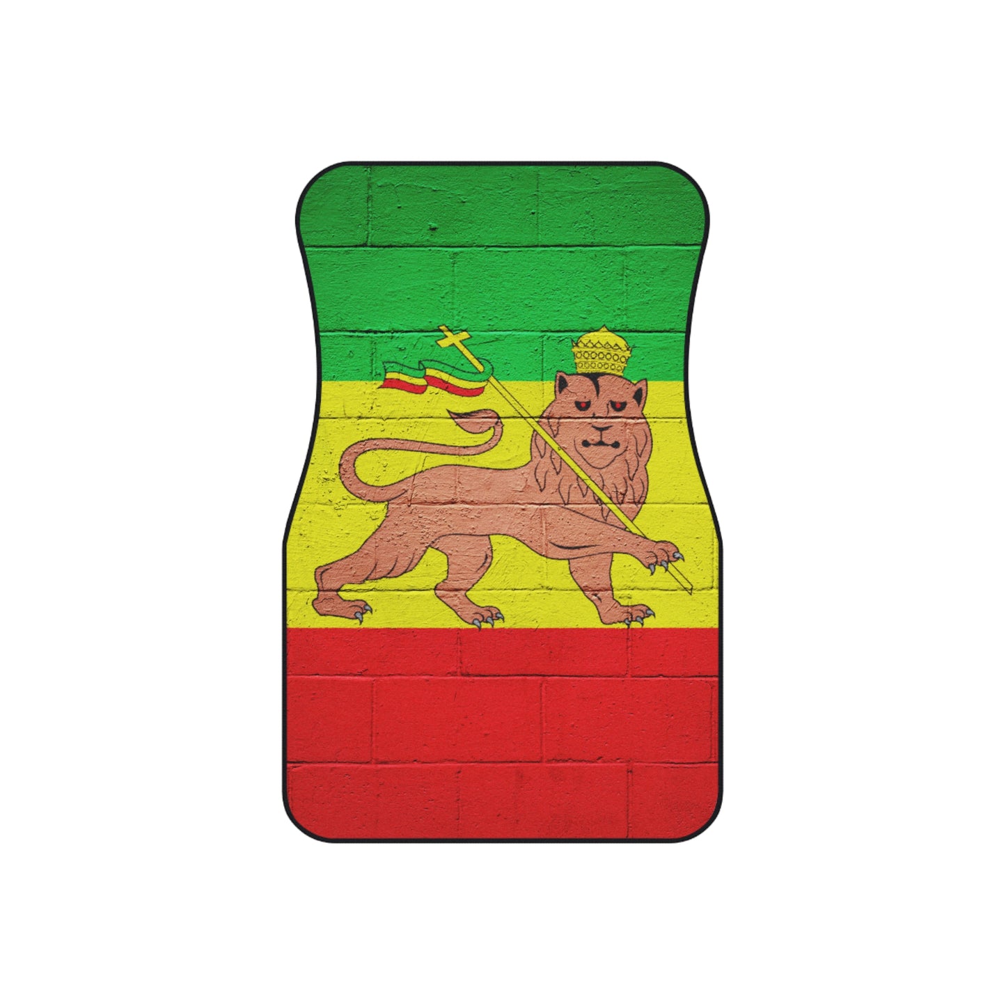 Vibrant Rasta Lion Car Mats Set of 4, Jamaica Flag Auto Interior Decor, Stylish Floor Mats for Road Trips, Gifts for Rastafarians, Car [...]