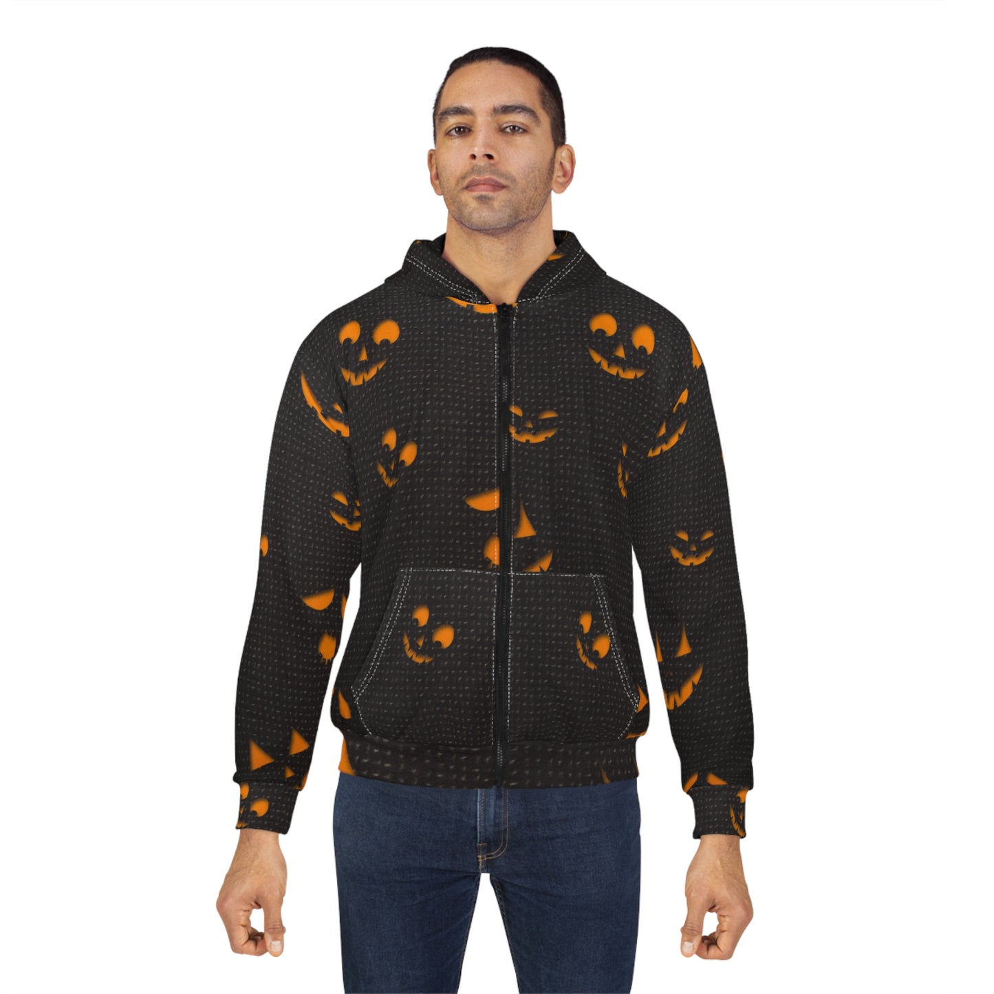 Halloween Unisex Zip Hoodie