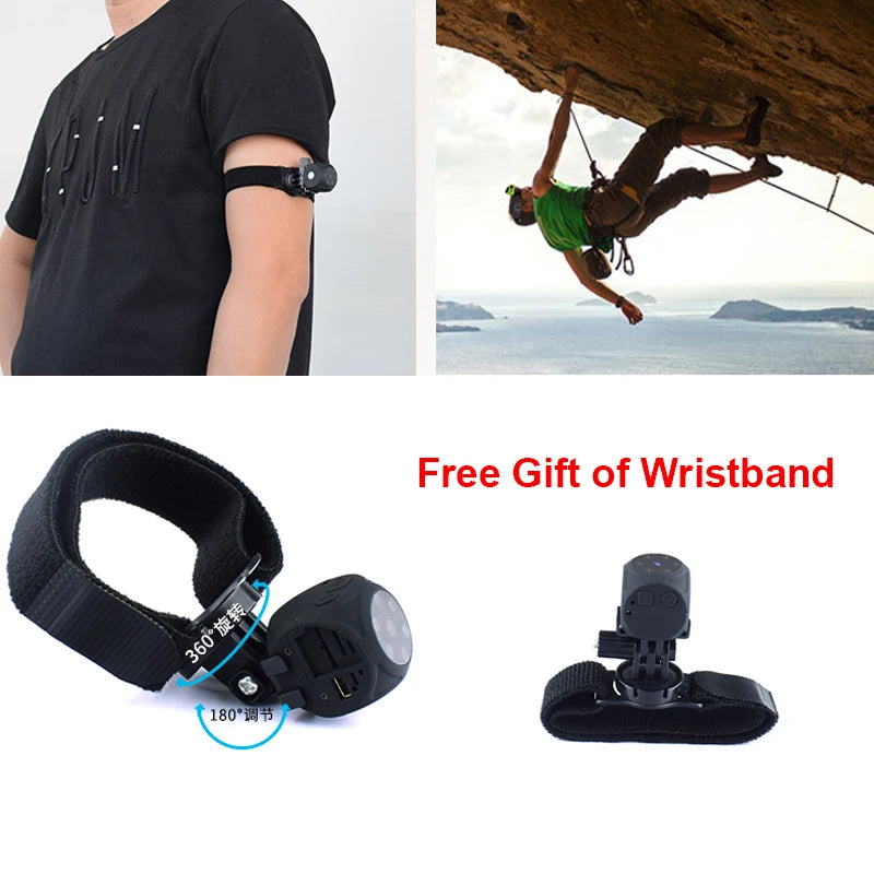 Portable Mini HD 1080P Camera With Night Vision and Motion Detection Indoor Outdoor Small Security Camera Support Hidden TF Card